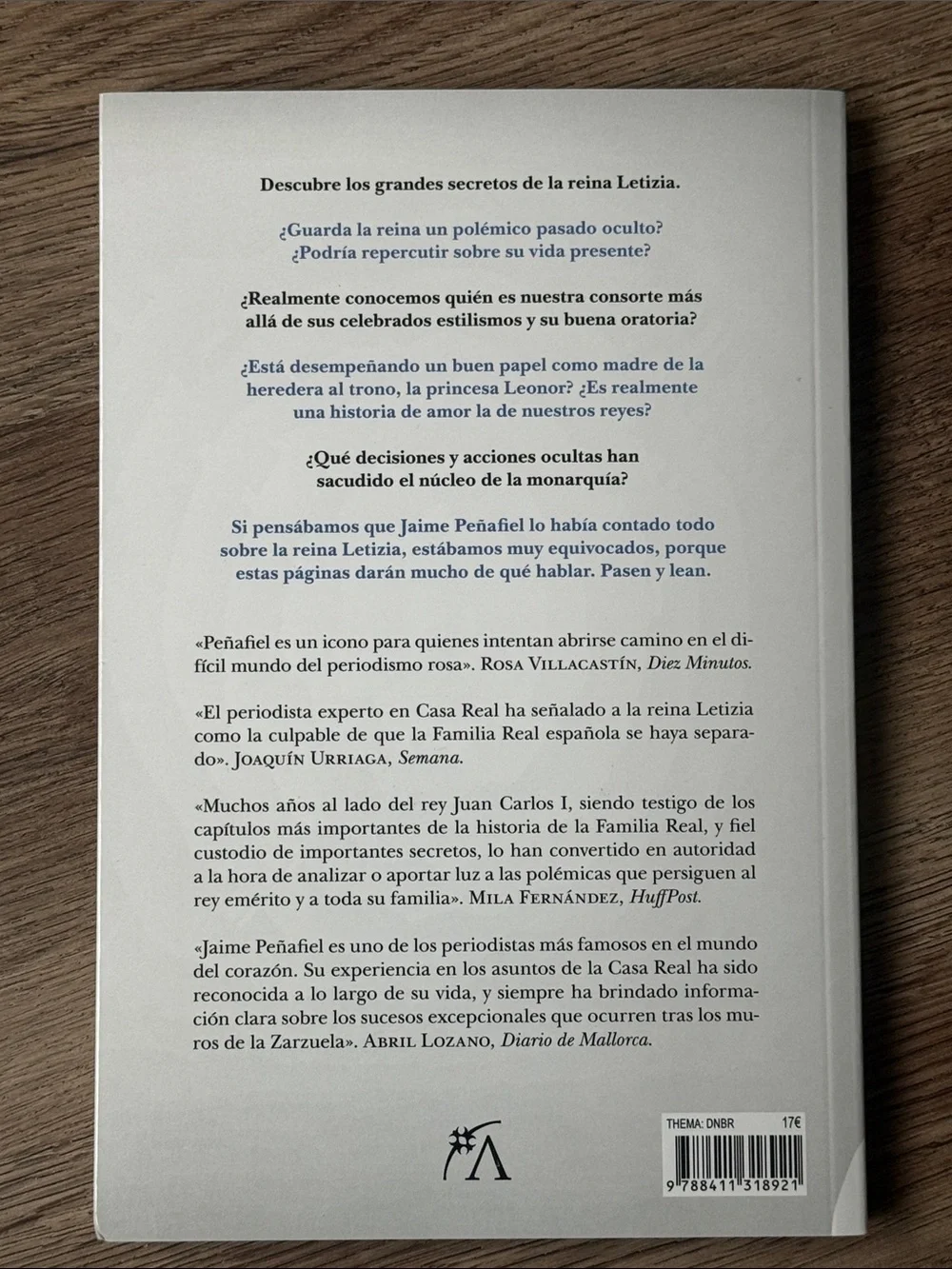 Letizia y yo - Jaime Peñafiel (Spanish Edition Royal Biography)